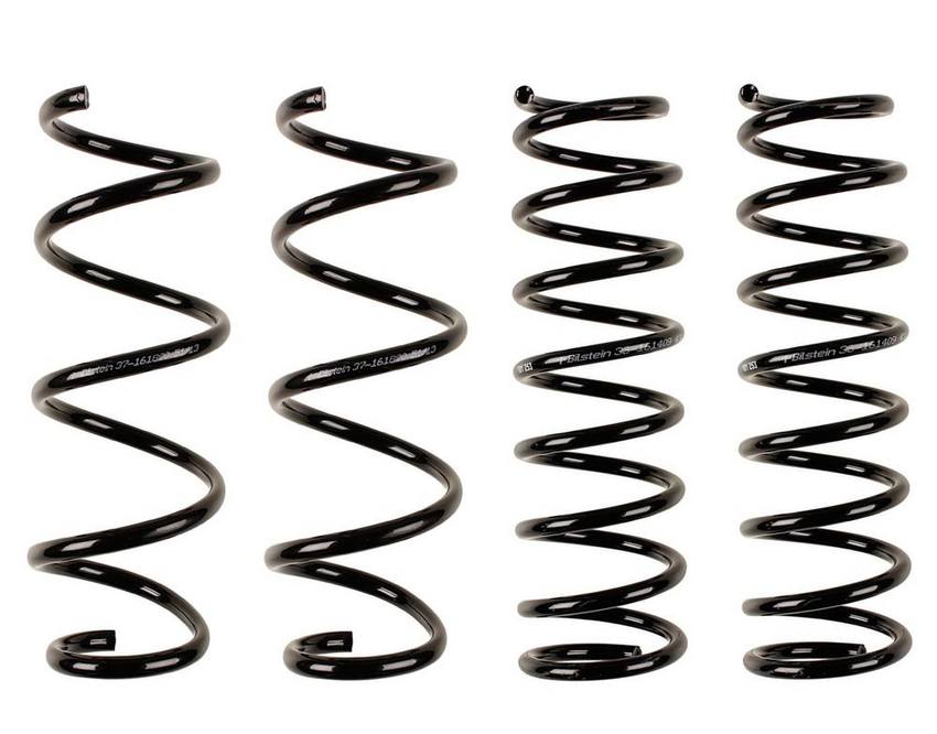 BMW Coil Spring Set - Front and Rear (Standard Suspension) (B3 OE Replacement) 33536761219 - Bilstein 3808421KIT